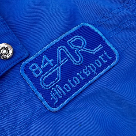 Men’s American Rag Blue Racing Jacket – Size M - Picture 5 of 5